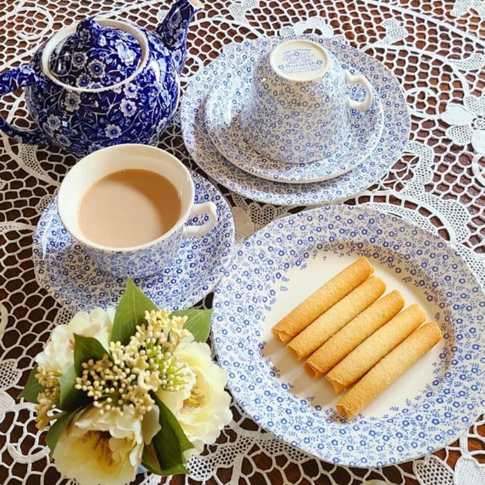 Blue Calico Teapot Small 400ml/3/4pt