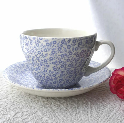 Burleigh Pale Blue Felicity Breakfast Saucer