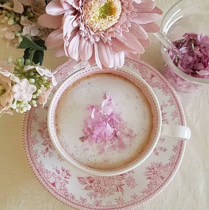 Pink Asiatic Pheasants Breakfast Saucer