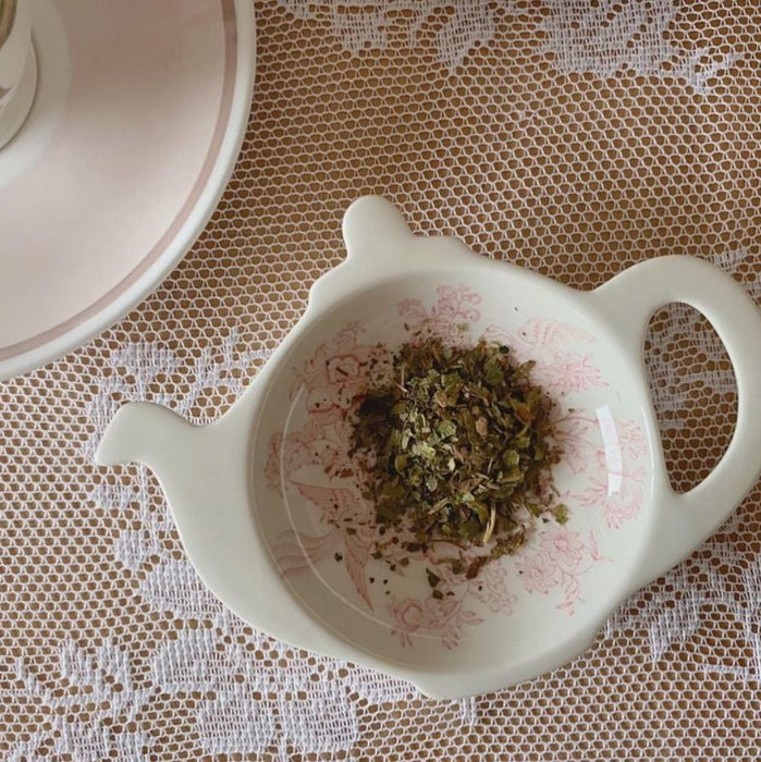 Pink Asiatic Pheasants Mini Teapot Tray