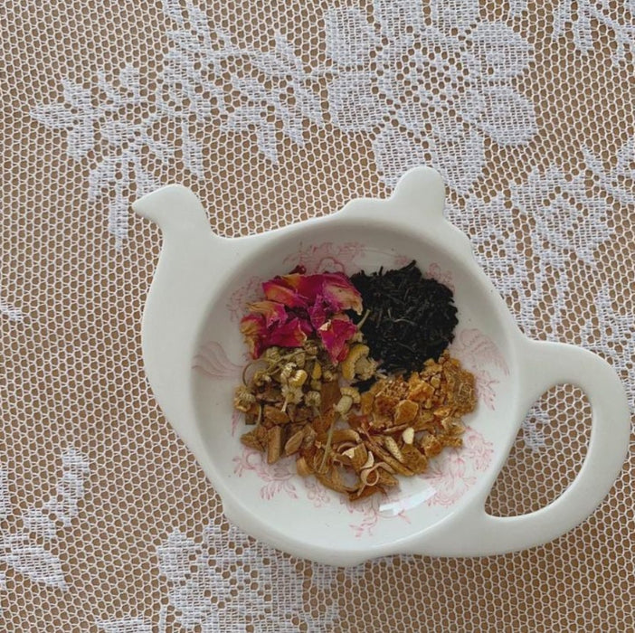 Pink Asiatic Pheasants Mini Teapot Tray