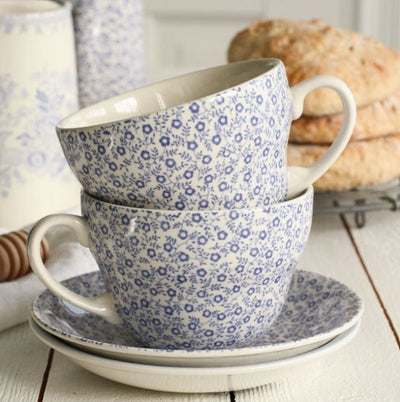 Burleigh Pale Blue Felicity Breakfast Saucer