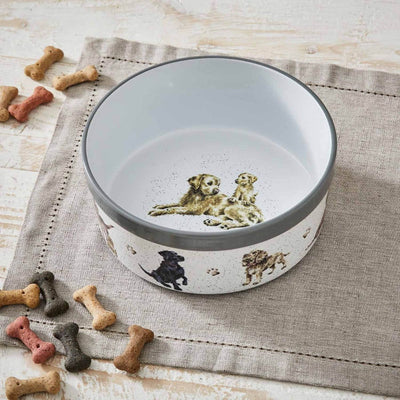 Wrendale Designs Dog Pet Bowl, 20cm