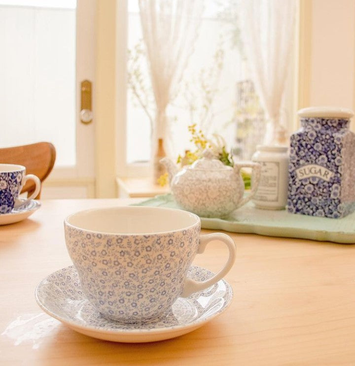 Burleigh Pale Blue Felicity Breakfast Saucer