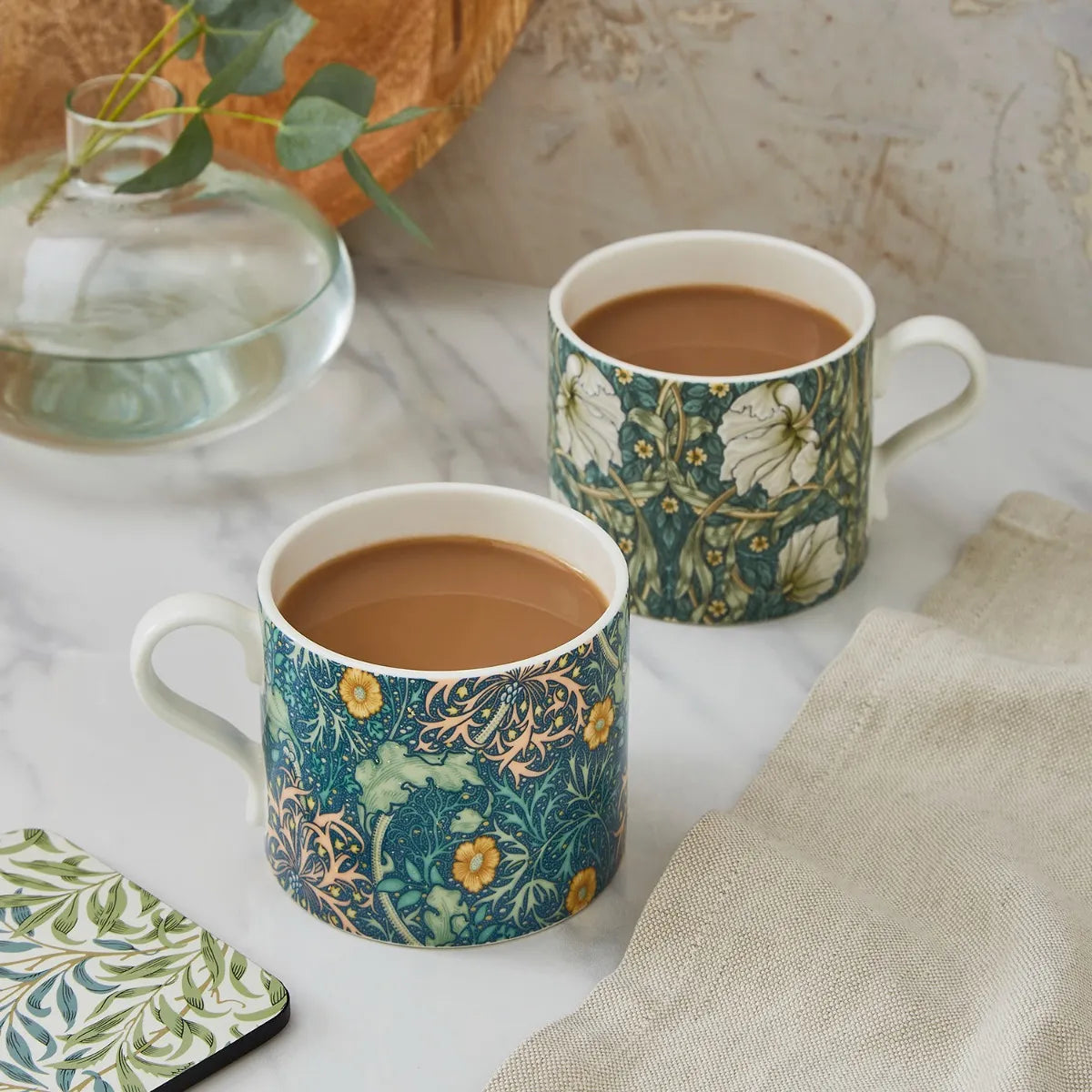 Morris & Co. Seaweed Set of 2 Mugs