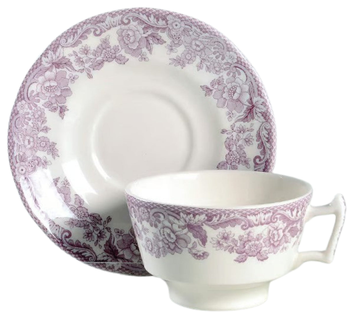 Spode Delamere Bouquet Teacup and Saucer