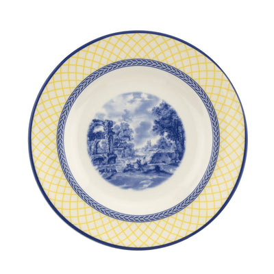 Spode Giallo 9" Soup Plate