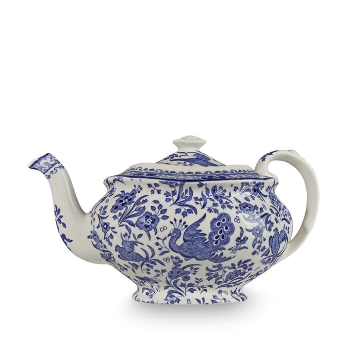 Blue Regal Peacock Teapot 5 Cup