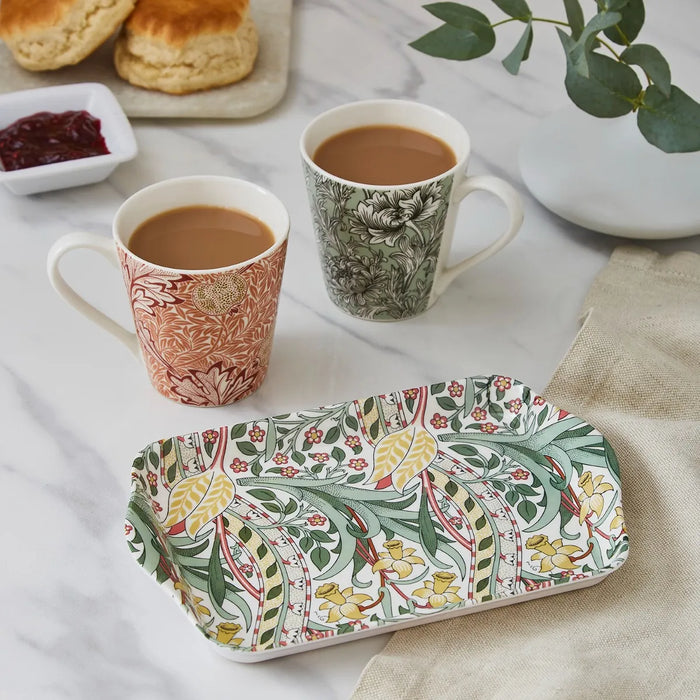 Morris & Co. Mug & Tray Set