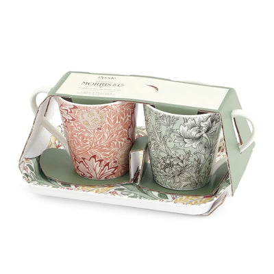 Morris & Co. Mug & Tray Set