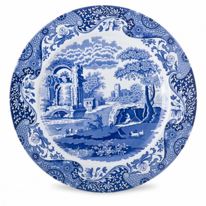 Spode Blue Italian Buffet Plate 30.5 CM