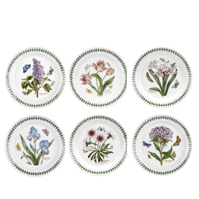 Botanic Garden Set of 6 Plates