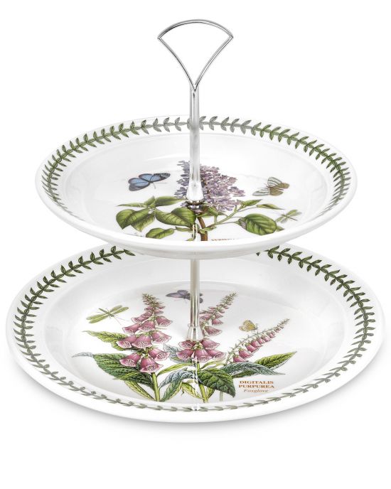 Botanic Garden 2-Tier Cake Stand