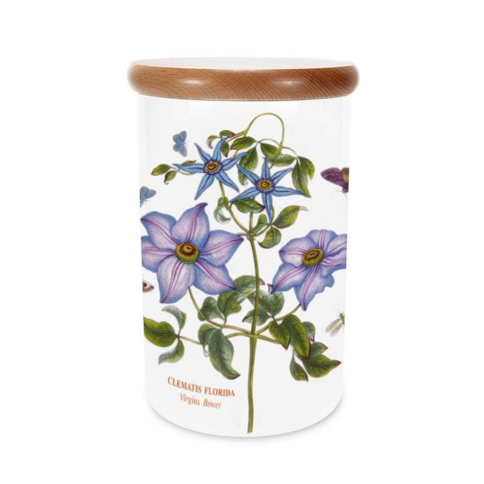 Botanic Garden Clematis Storage Jar, 20cm