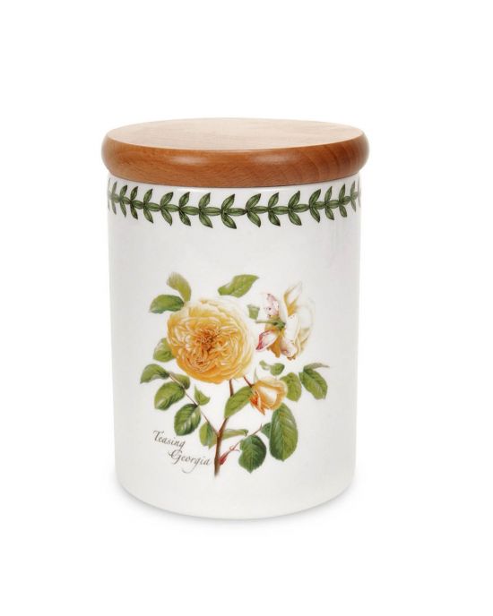 Botanic Roses Storage Jar, 14cm