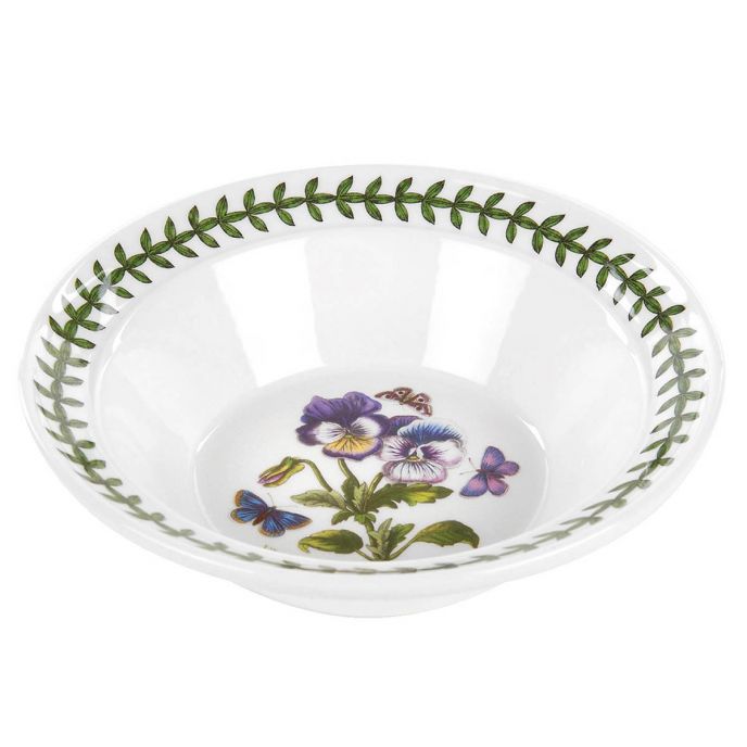 Botanic Garden Pansy Cereal Bowl