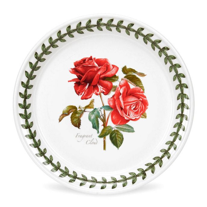 Botanic Roses Fragrant Cloud Bread Plate 6"