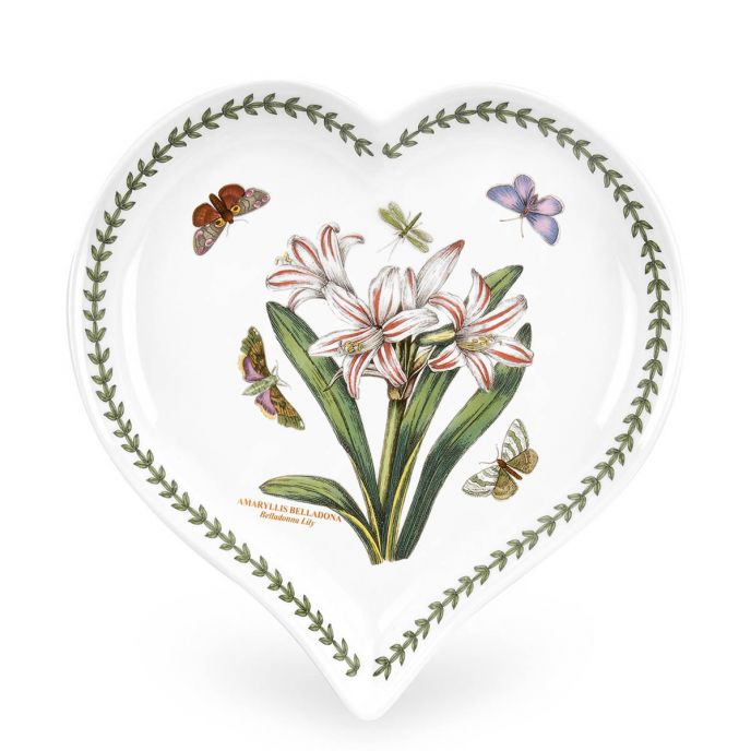 Botanic Garden Belladonna Lily Heart Dish