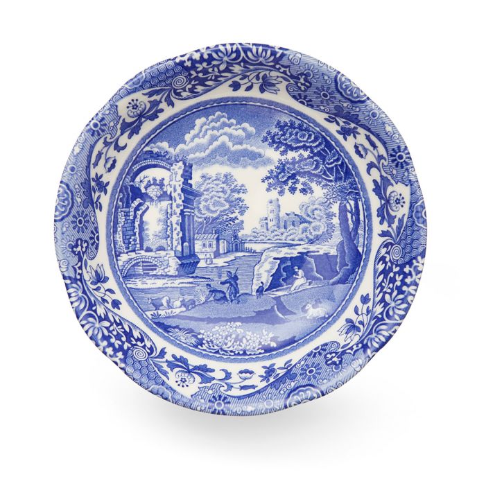 Blue Italian Cereal Bowl, 15cm