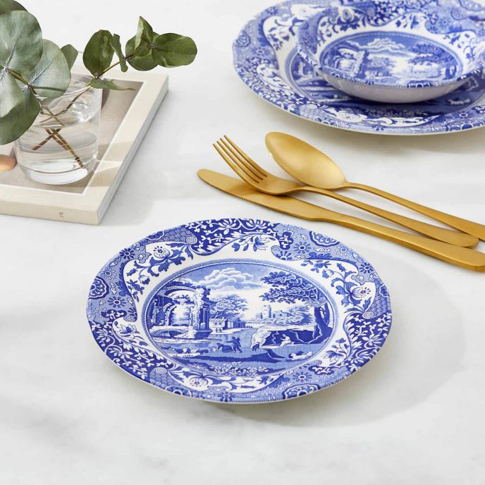 Spode Blue Italian Side Plate, 20cm