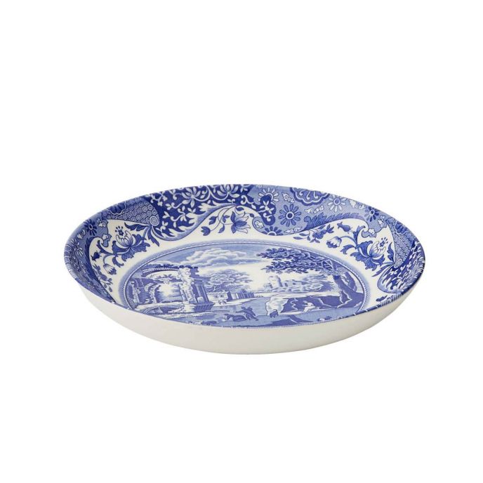 Blue Italian Set of 4 Pasta Bowls