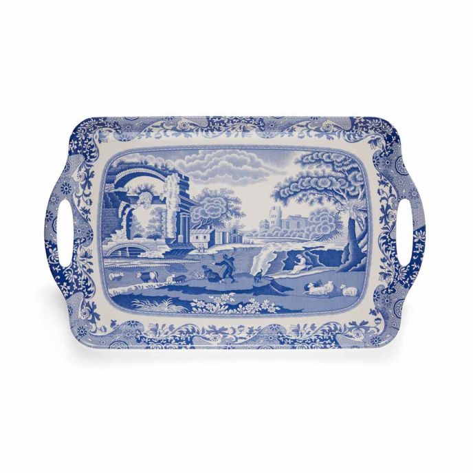 Blue Italian Large Tray (melamine)