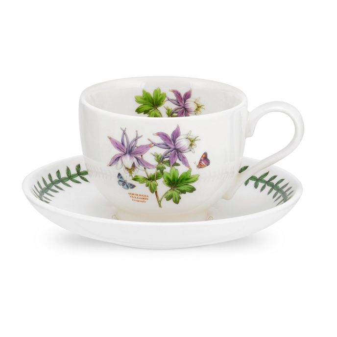 Exotic Botanic Garden Teacup & Saucer Set