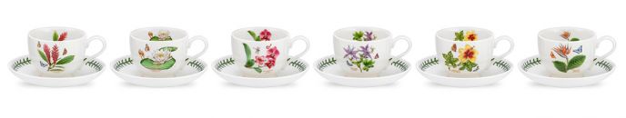 Exotic Botanic Garden Teacup & Saucer Set