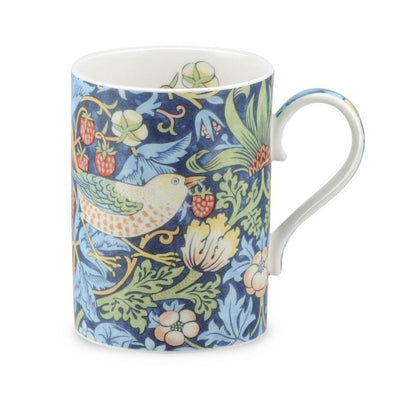 Morris & Co. Strawberry Thief Mug, Indigo