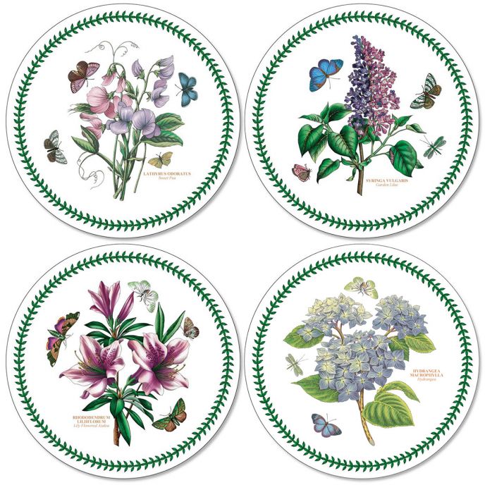 Botanic Garden Set of 4 Round Placemats