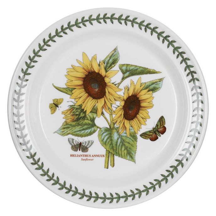 Botanic Garden Sunflower Dinner Plate