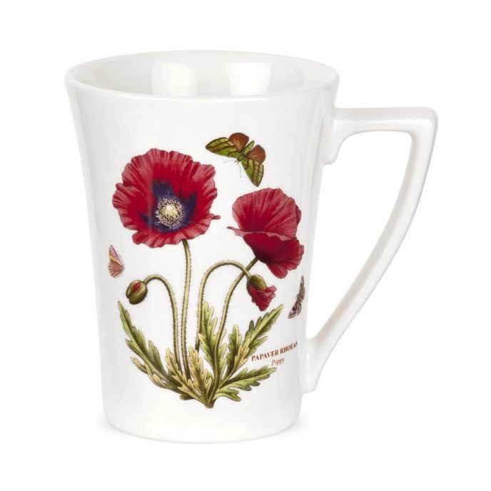 Botanic Garden Mandarin Poppy Mug