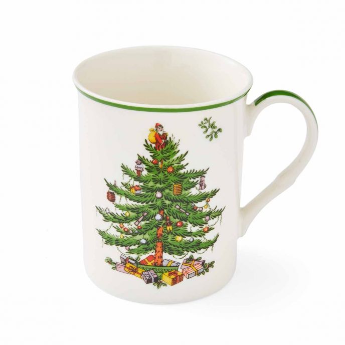 Christmas Tree Set of 4 Mugs