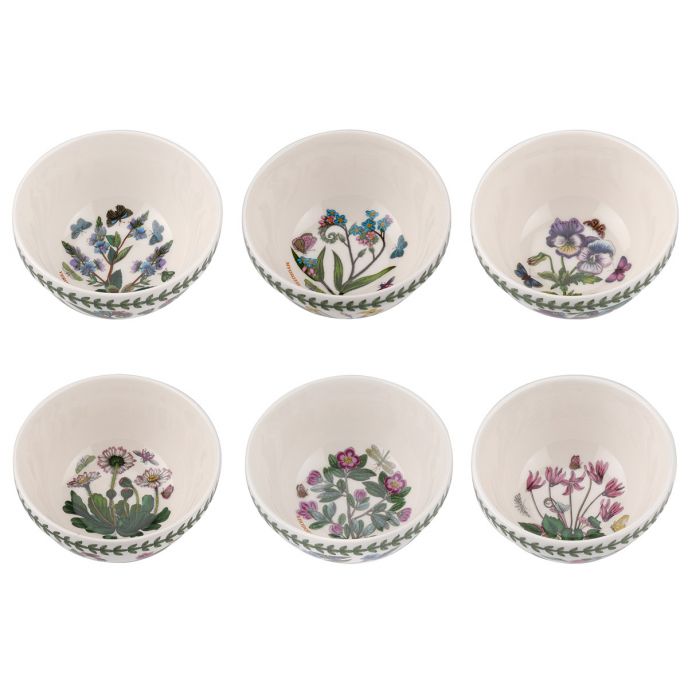 Botanic Garden Set of 6 Stacking Bowls, 14cm