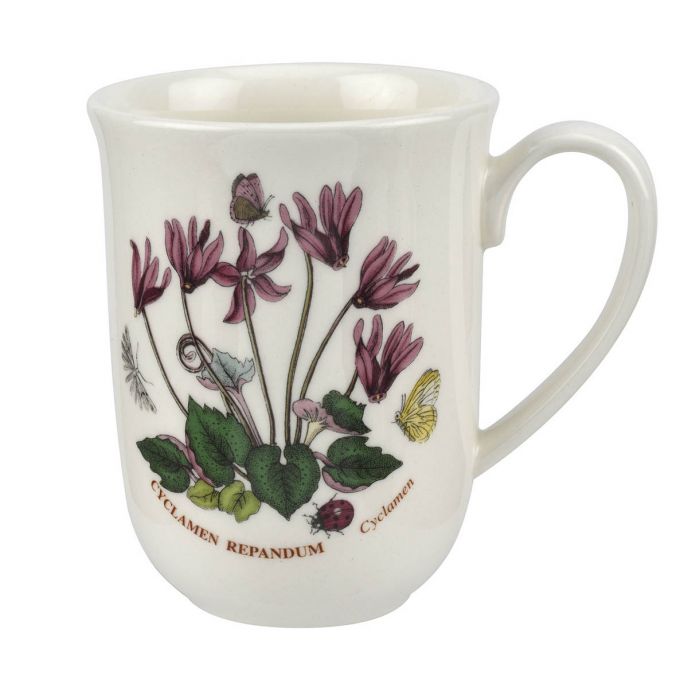 Botanic Garden Cyclamen Tulip Beaker Mug