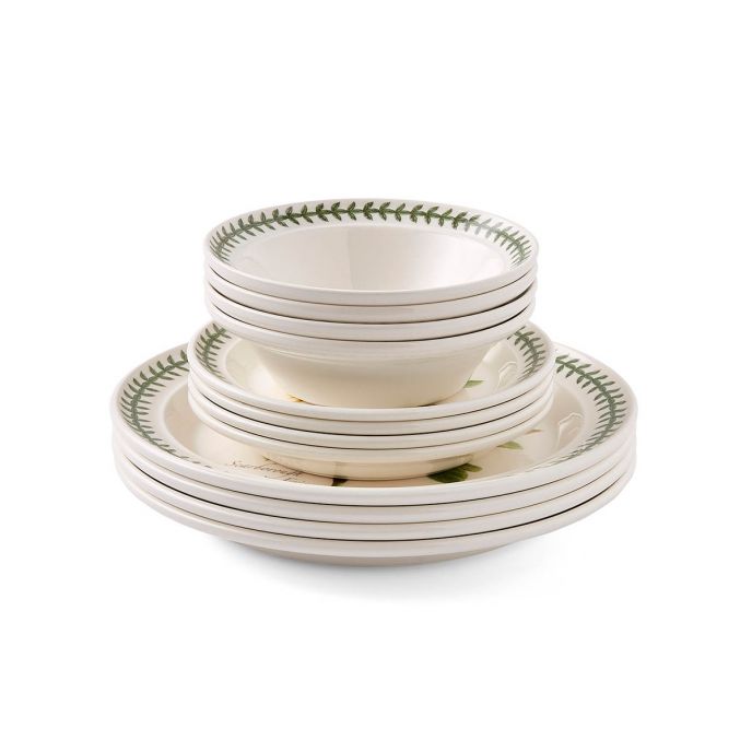 Botanic Roses 12 Piece Dinner Set