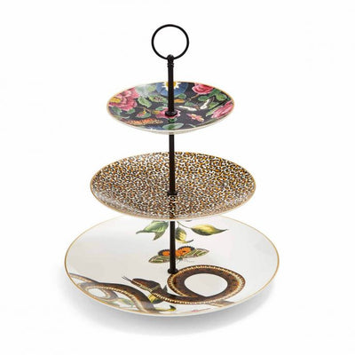 Creatures of Curiosity 3-Tier Cake Stand