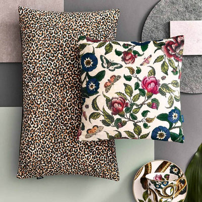 Creatures of Curiosity Floral Cushion