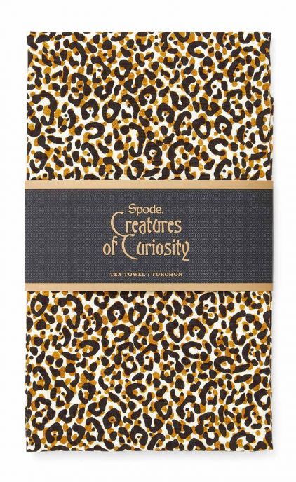 Creatures of Curiosity Leopard Tea Towel