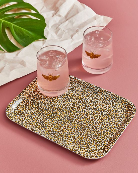 Creatures of Curiosity Leopard Print Tray