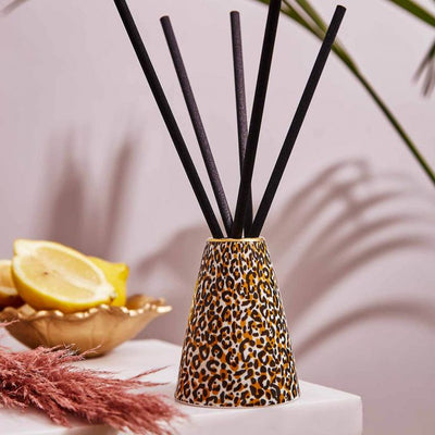 Creatures of Curiosity Leopard Reed Diffuser