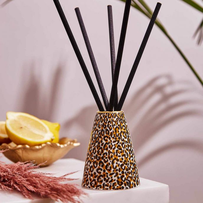 Creatures of Curiosity Leopard Reed Diffuser