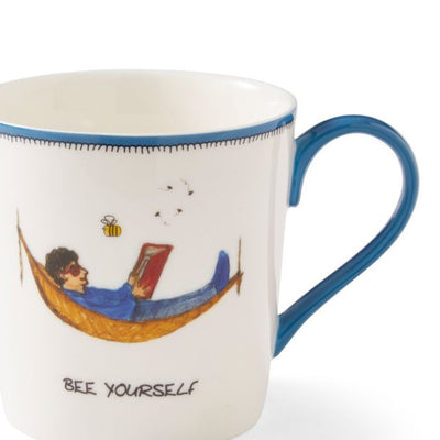 Kit Kemp Doodles Bee Yourself Mug