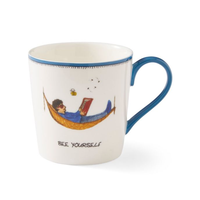 Kit Kemp Doodles Bee Yourself Mug