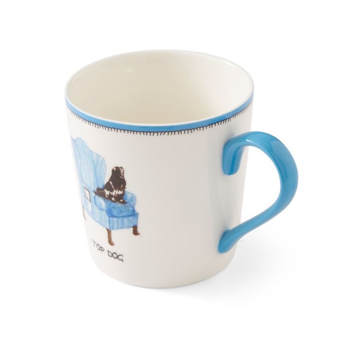 Kit Kemp Doodles Top Dog Mug