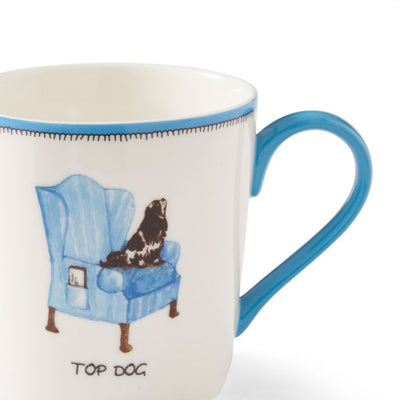 Kit Kemp Doodles Top Dog Mug