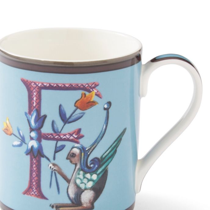 Kit Kemp Alphabet Mug F