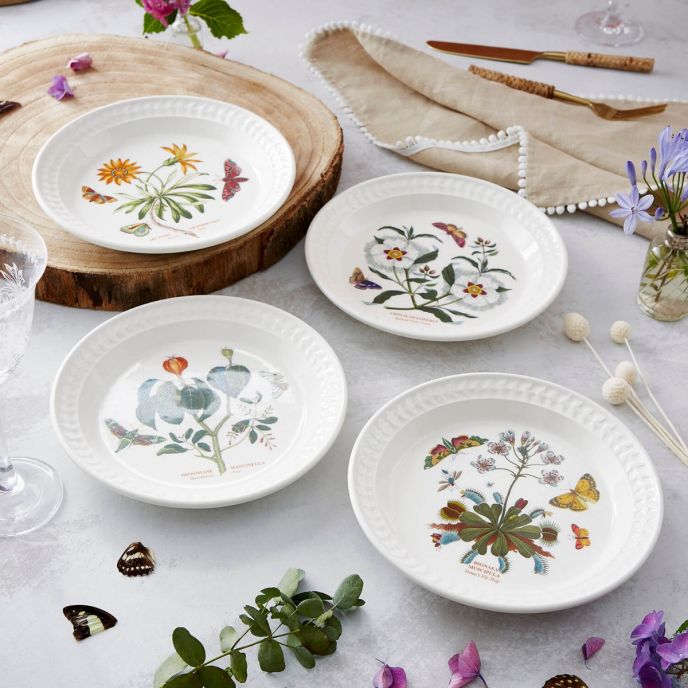 Botanic Garden Papilio set of 4 Side Plates