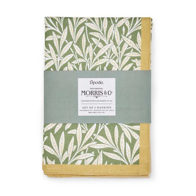 Morris & Co. Willow Set of 2 Napkins