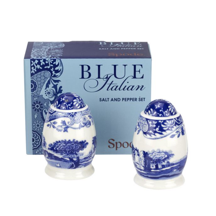 Blue Italian Salt & Pepper Set